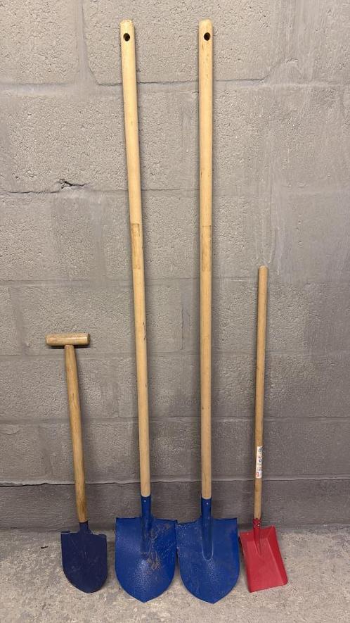 ️ Lot de 4 pelles de jardin ou de plage, Kinderen en Baby's, Speelgoed | Buiten | Actiespeelgoed, Zo goed als nieuw, Ophalen