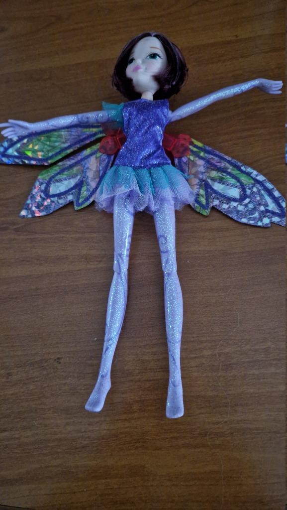 WinX Club Tynix Fairy Tecna-pop, Verzamelen, Poppen, Gebruikt, Pop, Ophalen of Verzenden