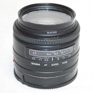 Sigma AF-24mm f2.8 Super-Wide II Multi-Coated lens beschikbaar voor biedingen