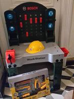Speelgoed werkbank van Bosch + veel toebehoren, (als) nieuw, Kinderen en Baby's, Speelgoed | Speeltafels, Ophalen, Nieuw