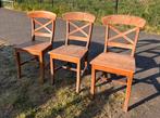 10 stoelen landelijke stijl, Huis en Inrichting, Stoelen, Ophalen, Gebruikt, Hout