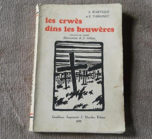 Les crwès dins les bruwères - Dialecte de Namur, Livres, Livres régionalistes & Romans régionalistes, Utilisé, Enlèvement ou Envoi