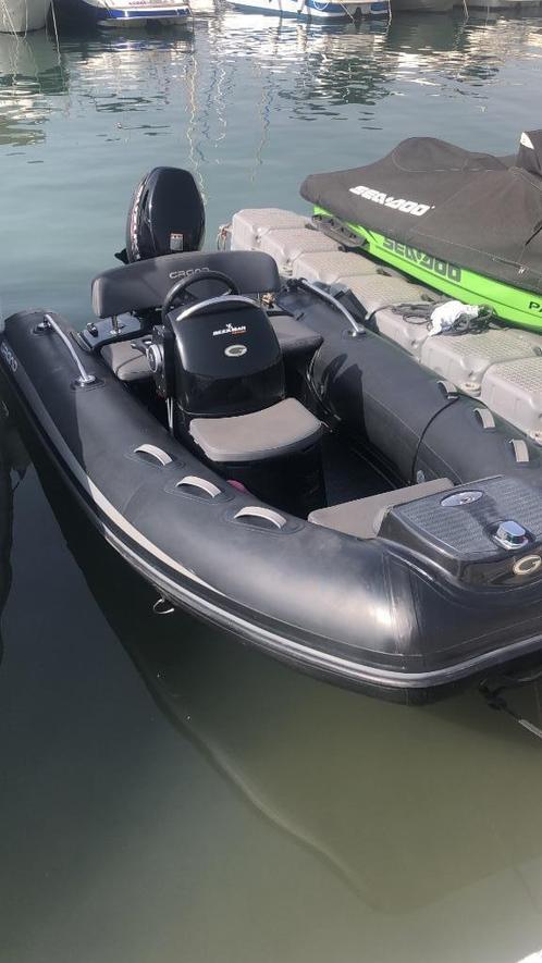 Mooie RIB Grand 3,80 met 40 pk motor en bijpassende trailer, Watersport en Boten, Rubberboten, Zo goed als nieuw, Overige merken