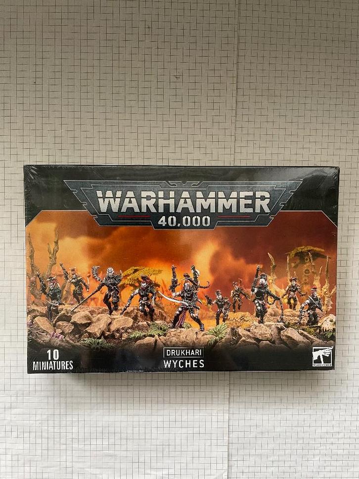 Boîte de Wyches/Cérastes Drukhari/Eldars Noirs neuve W40K, Hobby & Loisirs créatifs, Wargaming, Neuf, Warhammer 40000, Enlèvement ou Envoi