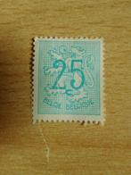 1 timbre Lion Héraldique 25c, Timbres & Monnaies, Timbres | Europe | Belgique, Enlèvement ou Envoi, Non oblitéré, Non oblitéré