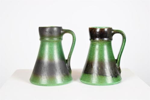 ensemble de 2 vases vintage Kera-Flor, Ruever, West-Germany, Antiquités & Art, Antiquités | Céramique & Poterie, Enlèvement ou Envoi