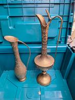 2 koperen kandelaar, Antiquités & Art, Antiquités | Bronze & Cuivre, Enlèvement