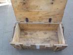 Oude houten kist, Huis en Inrichting, Woonaccessoires | Kisten, Ophalen