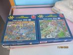 2 puzzels jan van haasteren 950 stuks ,neighbours,boxing, Hobby en Vrije tijd, Denksport en Puzzels, Ophalen of Verzenden, 500 t/m 1500 stukjes