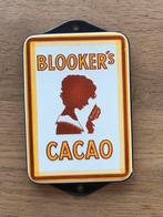 Blooker Cacao emaille reclamebord, Verzamelen, Ophalen of Verzenden, Zo goed als nieuw, Reclamebord