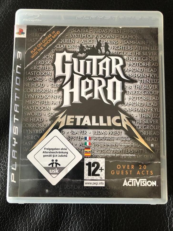 PS3 Guitar Hero Metallica, Games en Spelcomputers, Games | Sony PlayStation 3, Zo goed als nieuw, Muziek, 1 speler, Vanaf 12 jaar