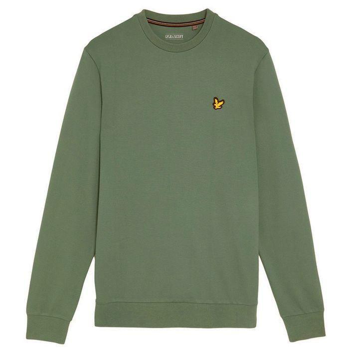 Lyle & Scott Crew Neck Fly Fleece Cactus Green XXL, Kleding | Heren, Truien en Vesten, Nieuw, Ophalen of Verzenden