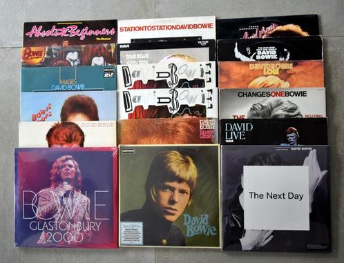 David Bowie Collection LP's EP's Singels Boeken DVD's CD's, Cd's en Dvd's, Vinyl | Rock, Gebruikt, Ophalen