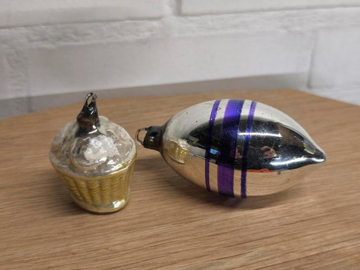 2 Ajeko kerstballen samen voor 40€, Diversen, Kerst, Zo goed als nieuw, Ophalen