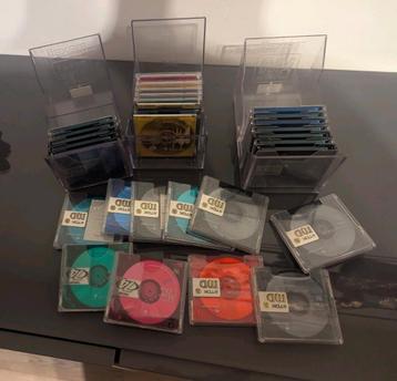 Set van 30 MiniDisc 74 min — TDK & Maxell beschikbaar voor biedingen
