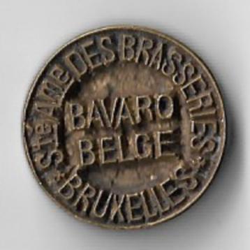 Uniek stempel Sté Ame DES BRASSERIES BAVARO BELGE*BRUXELLES* beschikbaar voor biedingen