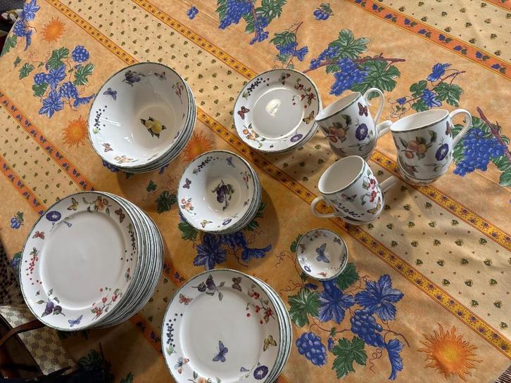 Service de table automne, Maison & Meubles, Cuisine | Vaisselle, Comme neuf, Service complet, Autres styles, Porcelaine, Enlèvement