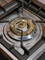 🔥Luxe Fornuis Boretti 90 cm antraciet rvs GASOVEN frytop, 60 cm of meer, Ophalen of Verzenden, Zo goed als nieuw, Energieklasse A of zuiniger
