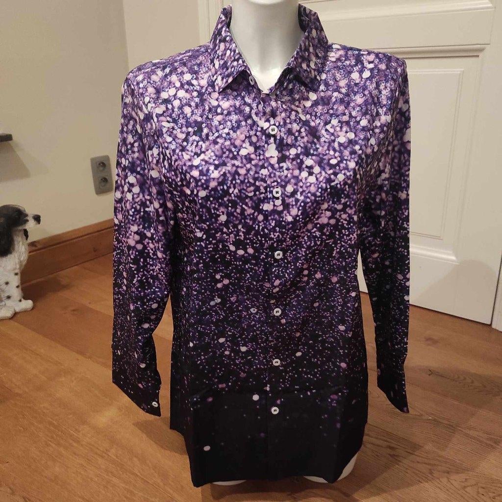 leuk carnavals hemd small, Ophalen of Verzenden, Zo goed als nieuw, Maat 36 (S), Kleding