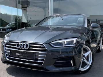 Audi A5 Cabriolet 2.0TDI 190CV / Xenon / Gps / Cuir Sport, Cuir, Argent ou Gris, Achat, Euro 6