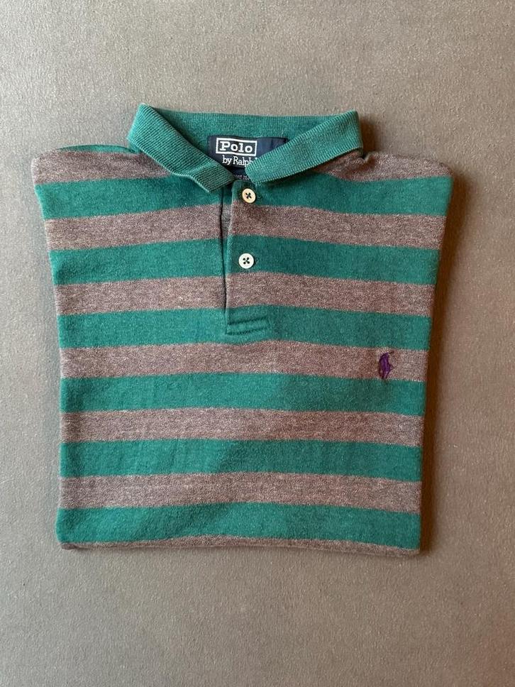 Polo Ralph Lauren vintage taille M fabriqué aux États-Unis, Vêtements | Hommes, Polos, Comme neuf, Taille 48/50 (M), Gris, Enlèvement
