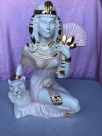 Italiaans beeld Cleopatra zittend naast panter, Enlèvement