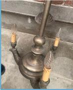 Antiek verlichting + lampekap, Antiek en Kunst, Ophalen of Verzenden