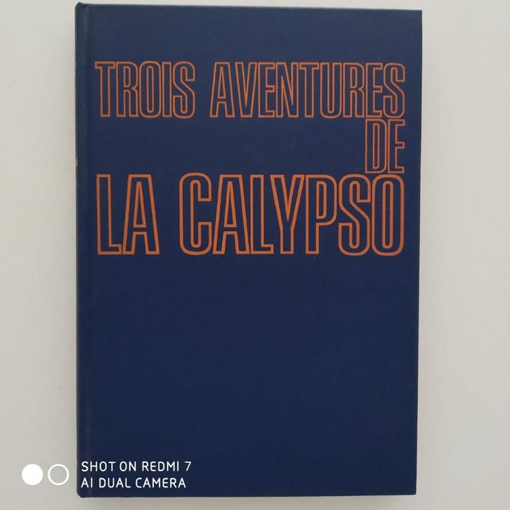 Trois aventures de la Calypso (J.Y.Cousteau) 1973., Boeken, Reisverhalen, Zo goed als nieuw, Zuid-Amerika, Ophalen of Verzenden