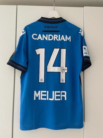 Matchworn Björn Meijer Club Brugge beschikbaar voor biedingen