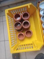 Stenen drink potten of eetpotten, Ophalen