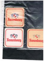 BIERVILTJES KRONENBOURG, Verzamelen, Verzenden, Zo goed als nieuw, Viltje(s)