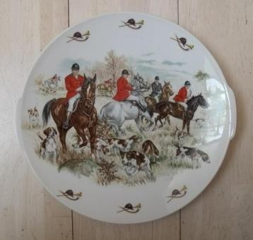 decoratief sierbord met jachttafereel (Royal Schwabap), Enlèvement ou Envoi