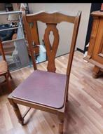 5 stoelen, Ophalen, Ancien, Gebruikt, Bruin