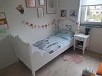 Bed en nachttafel Bopita, Kinderen en Baby's, Kinderkamer | Bedden, Ophalen, 85 tot 100 cm, Zo goed als nieuw, Matras