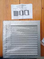 Overdrukrooster 34x34cm SHX-UN (Pressure Relief Vent), Bricolage & Construction, Ventilation & Extraction, Enlèvement ou Envoi