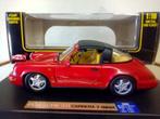 Anson 1/18 porsche carrera 2 Targa red, Ophalen of Verzenden, Nieuw, Auto, Anson