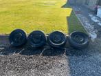 15' (5x100) velg van plaatstaal + 195/65 R15 zomerbanden, Ophalen, Gebruikt