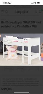 Bopita half hoogslaper, Kinderen en Baby's, Kinderkamer | Stapelbedden en Hoogslapers, Ophalen, Zo goed als nieuw, Halfhoogslaper