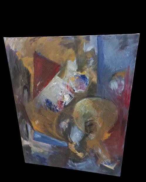 moderne compositie van Olivier Smalle., Antiek en Kunst, Kunst | Schilderijen | Modern, Ophalen