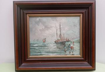 marine schilderij beschikbaar voor biedingen