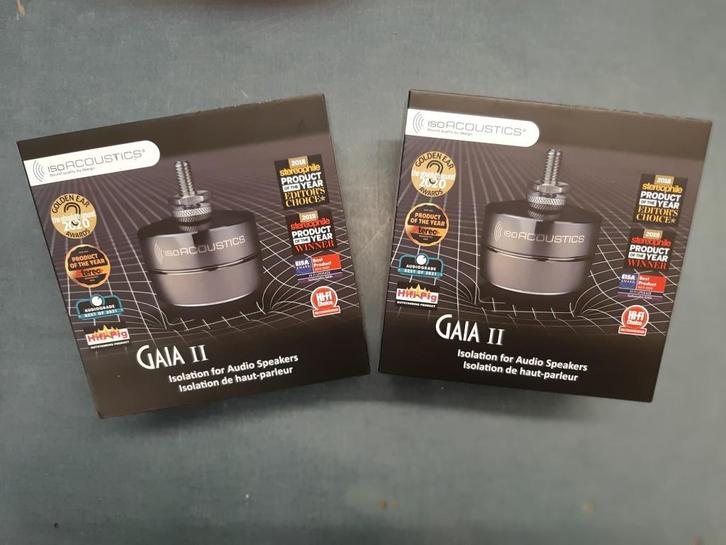 ISO ACCOUSTICS GAIA ll sets van totaal 8 suks NIEUW, Audio, Tv en Foto, Luidsprekerboxen, Nieuw, Subwoofer, Ophalen of Verzenden