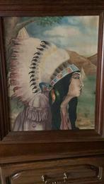 Schilderij Indiaanse, Enlèvement