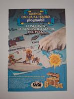 Vintage GIG Playmobil reclame advertentie poolexpeditie, Ophalen of Verzenden, Gebruikt, Complete set