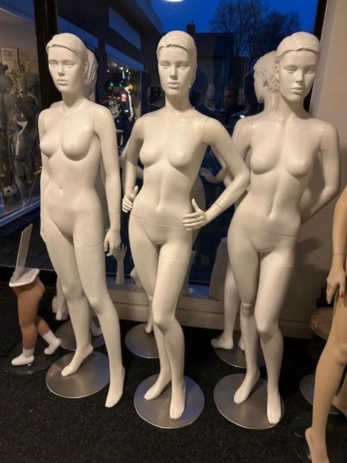 Etalagepoppen paspop etalagefiguur met gestileerd haar wit, Kleding | Dames, Overige Dameskleding, Ophalen of Verzenden
