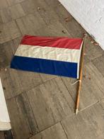 Nederlandse bootvlag met stok, Diversen, Vlaggen en Wimpels, Ophalen, Gebruikt