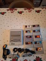 Super Nintendo-console + 9 games + 2 controllers enz..., Games en Spelcomputers, Games | Nintendo Super NES, Avontuur en Actie