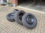4 winterbanden op velg 215 65 R16 H, Auto-onderdelen, Banden en Velgen, Ophalen, 16 inch, Banden en Velgen, Winterbanden