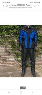 Motorkleding te koop, Ophalen