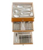 Verzilverd Gero Bestek - 49st/6-pers.- Model Distinction, Antiek en Kunst, Antiek | Bestek, Verzenden