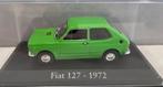 Fiat 127 1972 groen, 1:43 in vitrinedoosje, Nieuw, Ophalen of Verzenden